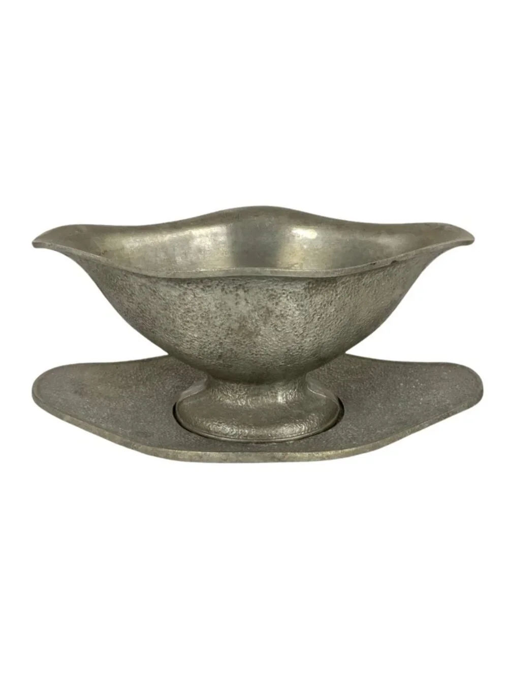 Guardian Service Aluminum Gravy Boat With Drip Tray 1950s Vintage